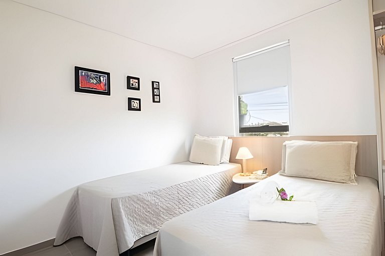 Oka Milagres Cond. Junto al mar para 08 personas