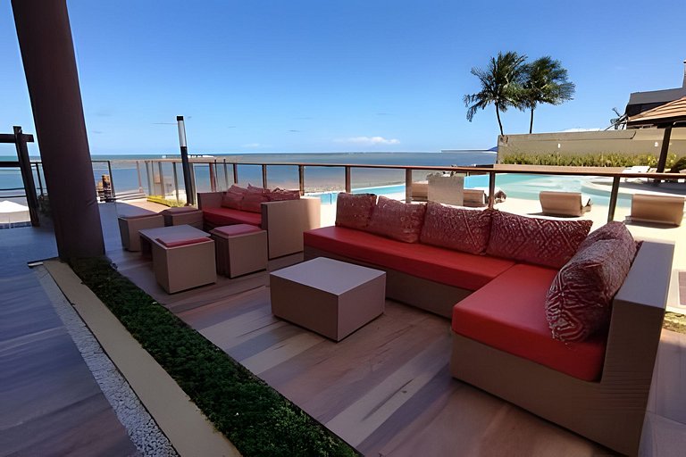 Apartamento en un Condominio Frente a la Playa.