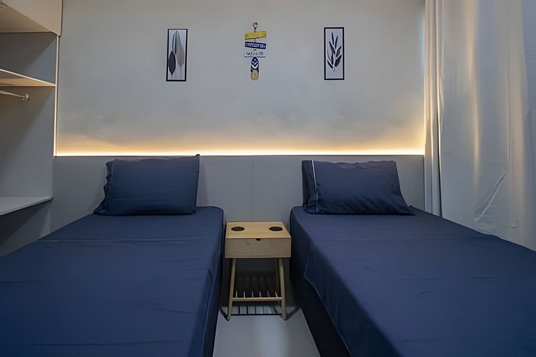 Apartamento Pé na Areia en Resort con piscina priv