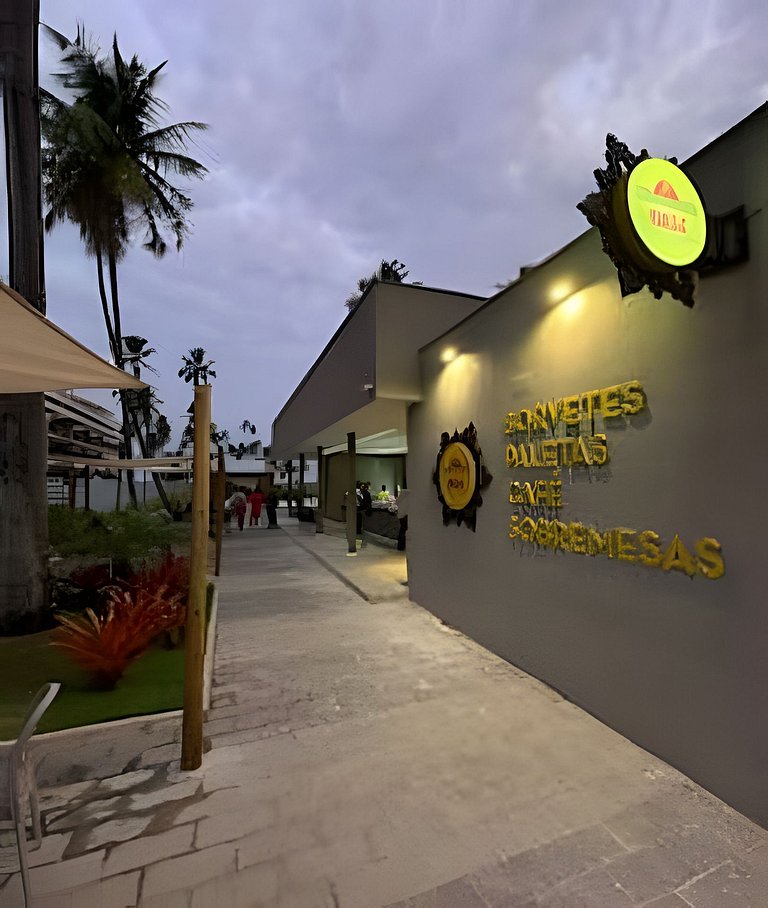 Apartment Pé na Areia in Resort with Private Pool