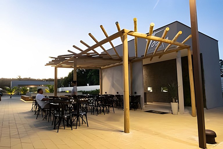 Apartamento Pé na Areia en Resort con piscina priv