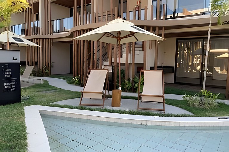 Estudio Cond. Acceso a la playa para 04 personas.