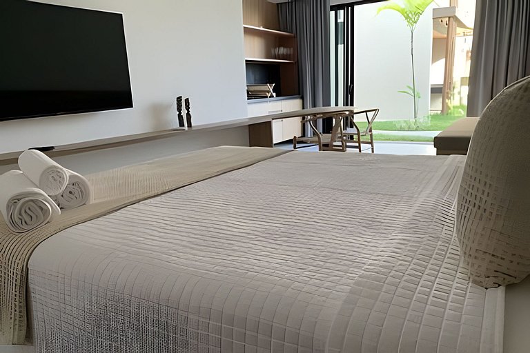 Estudio Cond. Acceso a la playa para 04 personas.