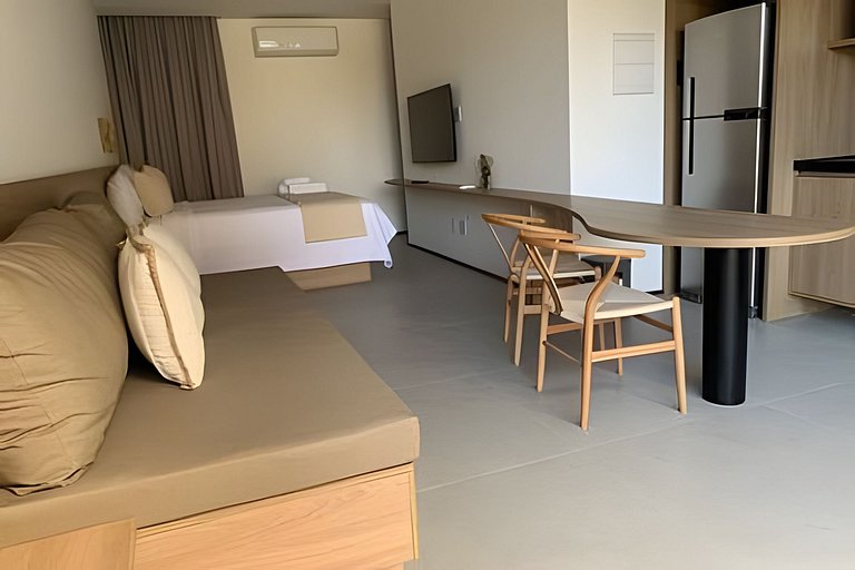 Estudio Cond. Acceso a la playa para 04 personas.