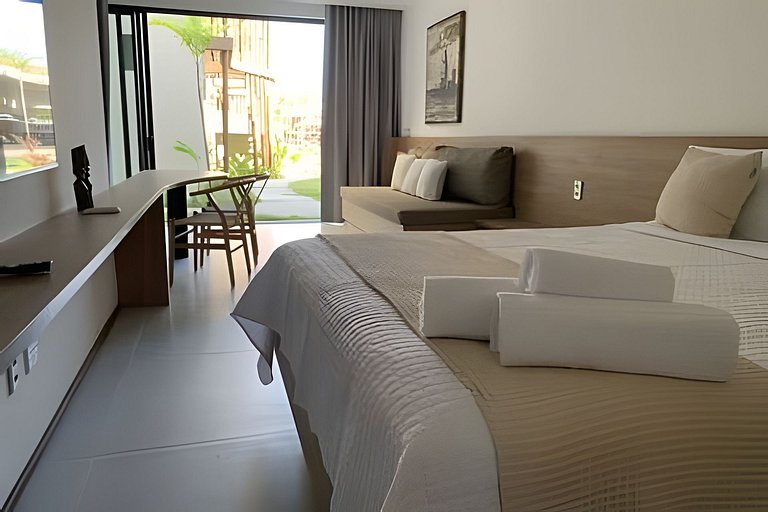 Estudio Cond. Acceso a la playa para 04 personas.