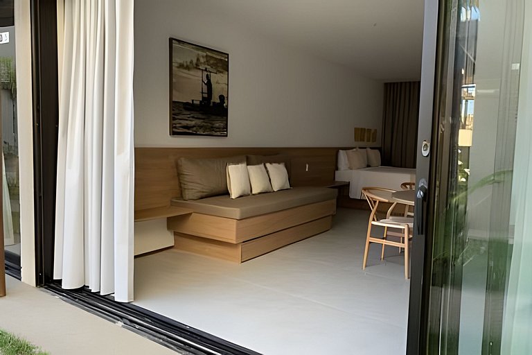 Studio Cond. Acesso a Praia Para 04 Pessoas