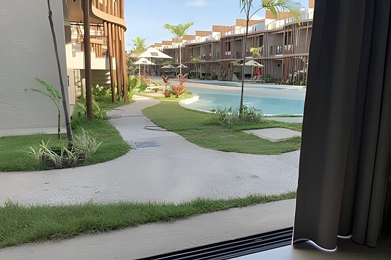 Studio Cond. Acesso a Praia Para 04 Pessoas