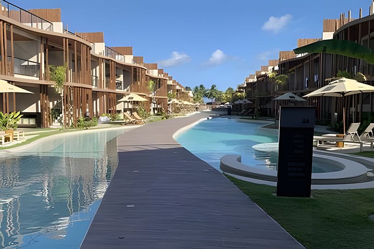 Estudio Cond. Acceso a la playa para 04 personas.