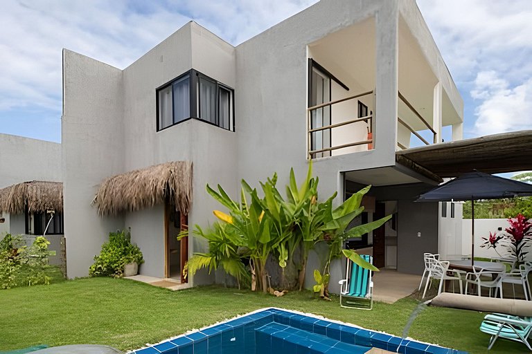 Casa Em Milagres 03 suites - 300m from the beach