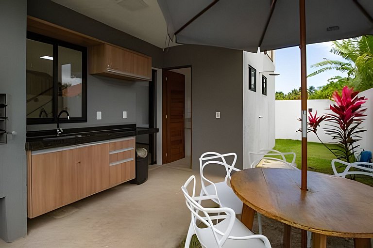 Casa Em Milagres 03 suites - 300m from the beach