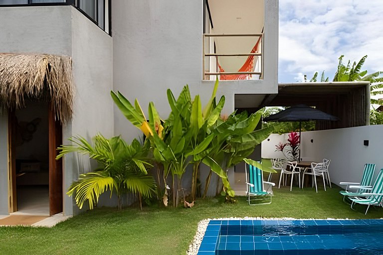 Casa Em Milagres 03 suites - 300m from the beach