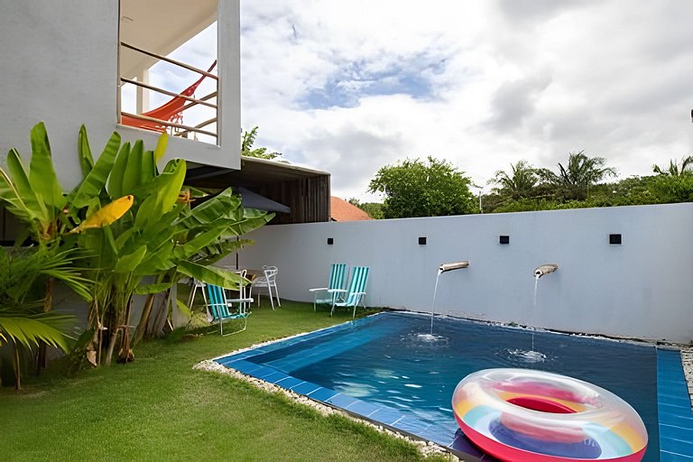 Casa Em Milagres 03 suites - 300 m de la playa