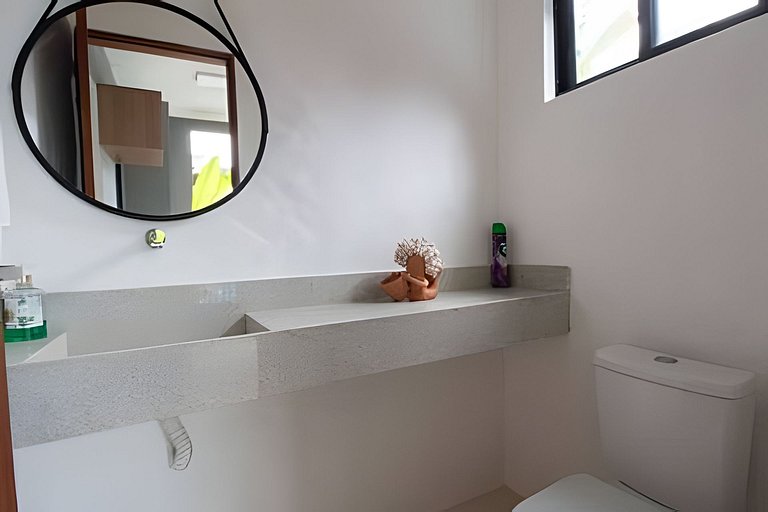 Casa Em Milagres 03 suites - 300m from the beach