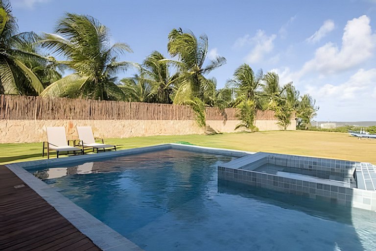 Casa junto al mar en Milagres para 13 personas
