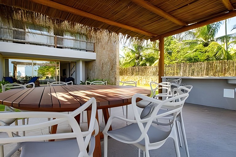 Seaside House in Milagres for 13 People
