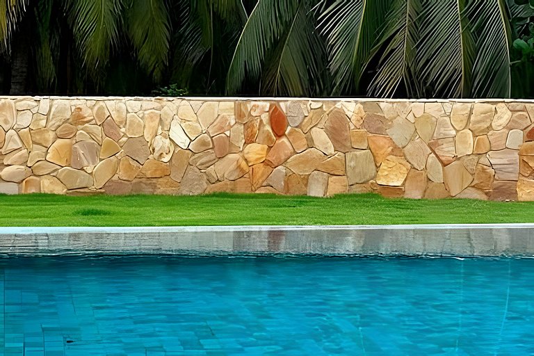 Seaside House in Milagres for 13 People