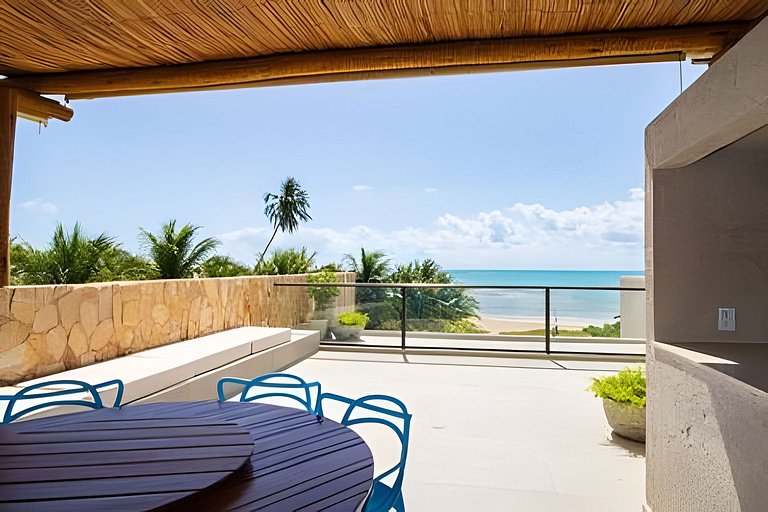 Seaside House in Milagres for 13 People