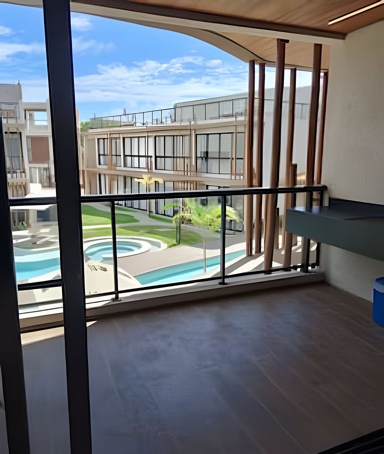 Duplex in a gated community, 150m from the beach,