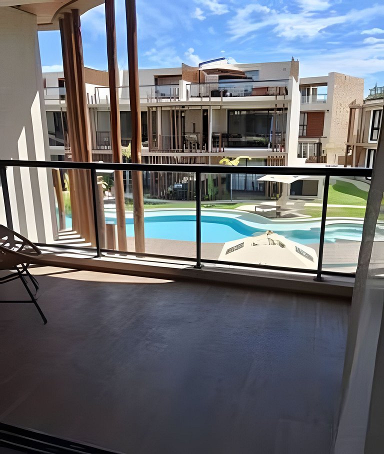 Dúplex en urbanización cerrada, a 150m de la playa para 6 pe