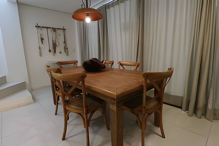 Casa em condomínio até 06 pessoas a 5min da Praia