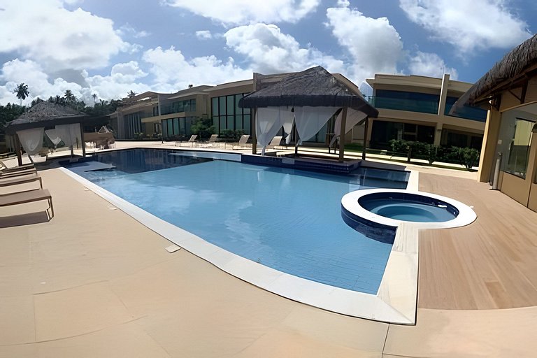 Casa em condomínio até 06 pessoas a 5min da Praia