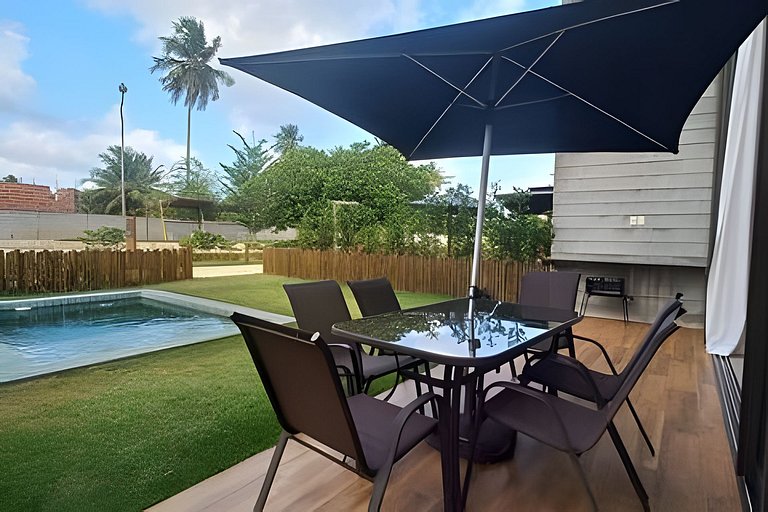 Oka Milagres Cond. Junto al mar para 07 personas