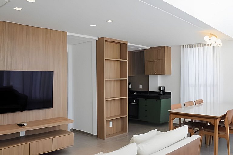 Oka Milagres Cond. Junto al mar para 07 personas