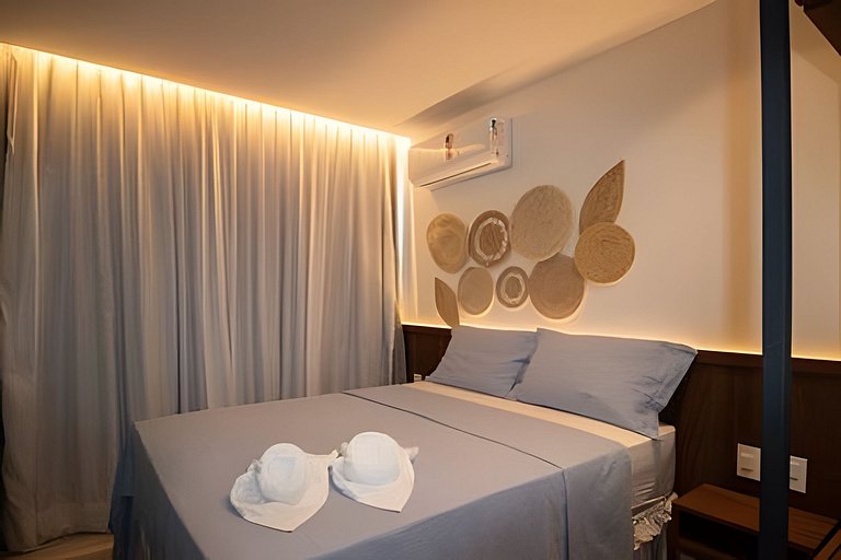 Triplex con 3 suites, piscina e hidromasaje para hasta 12 pe