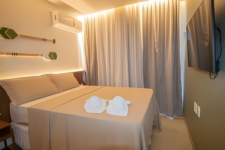 Triplex con 3 suites, piscina e hidromasaje para hasta 12 pe