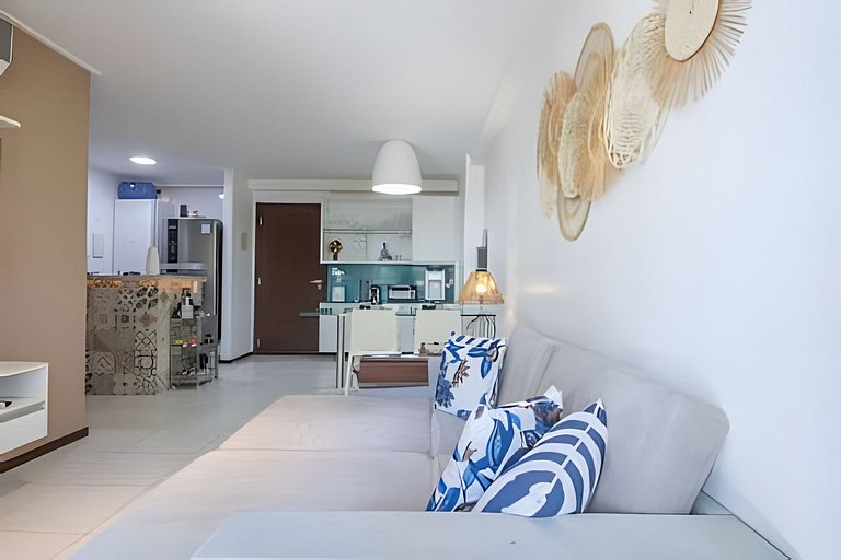 Beachfront Apartment in a Condo with Balcony by MME
