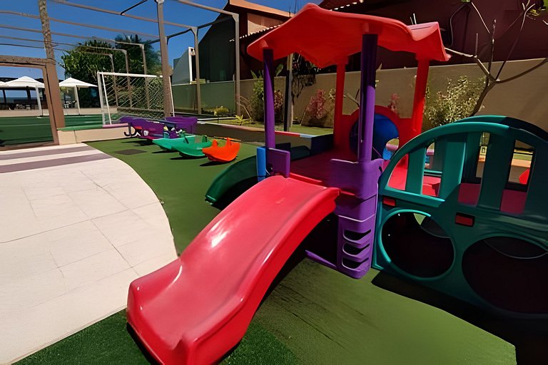 Beachfront Apartment in a Condo with Balcony