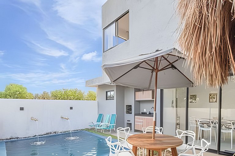 Casa Milagres 03 suites 300m from the beach