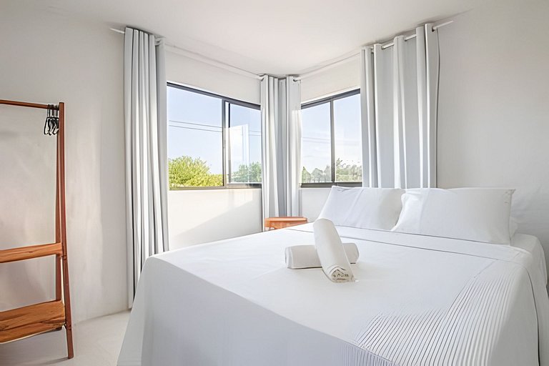 Casa Milagres 03 suites 300m from the beach