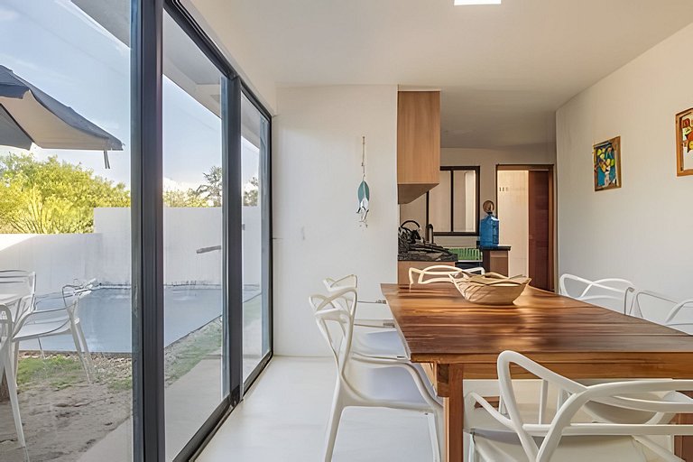 Casa Milagres 03 suites 300m from the beach