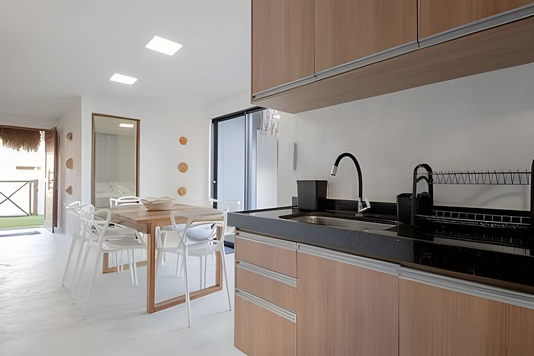 Casa Milagres 03 suites 300m from the beach