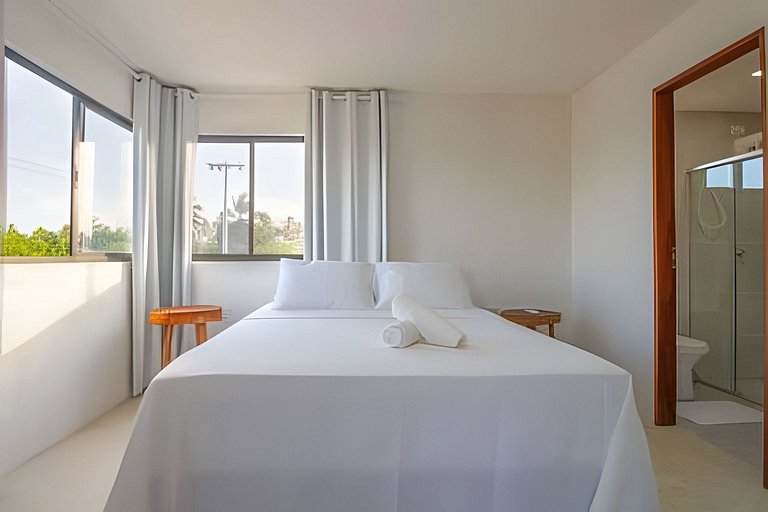 Casa Milagres 03 suites 300m from the beach