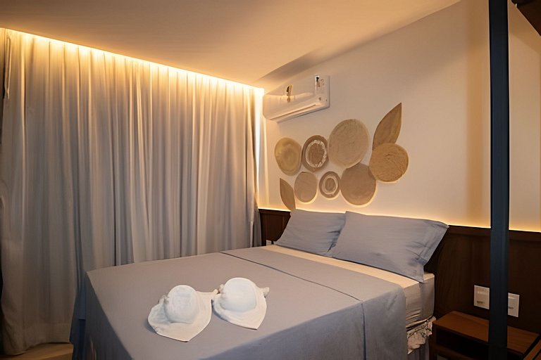 Triplex con 3 suites, piscina e hidromasaje para hasta 12 pe