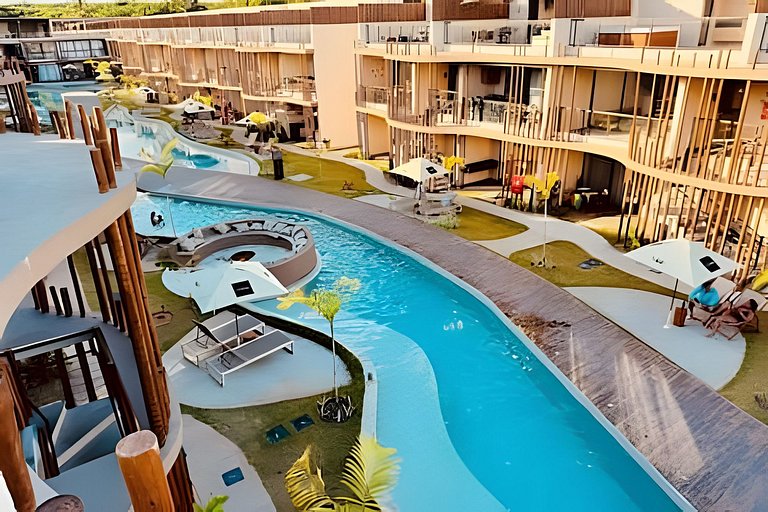 Apartamento Dúplex con Acceso a la Playa para 6 Personas by
