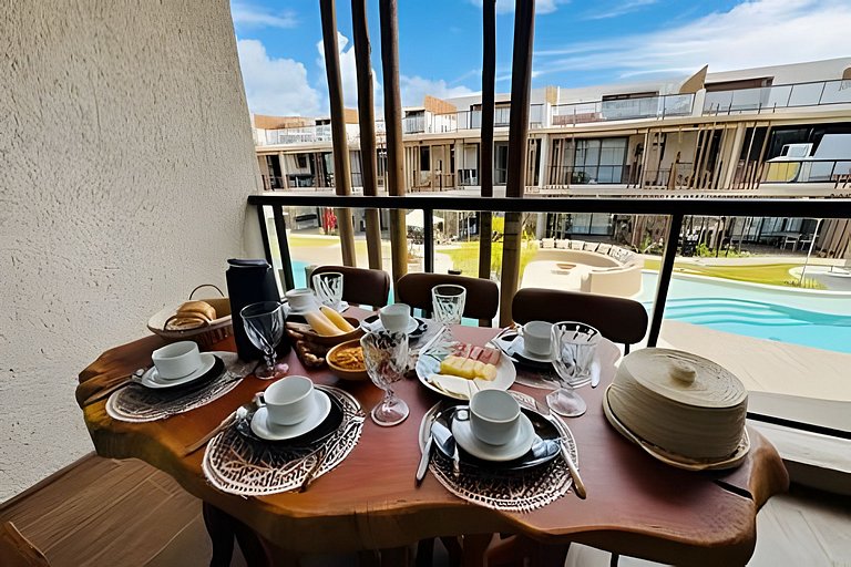 Apartamento Dúplex con Acceso a la Playa para 6 Pe