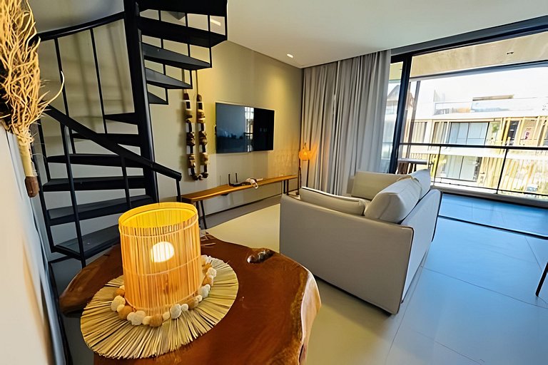 Apartamento Dúplex con Acceso a la Playa para 6 Pe