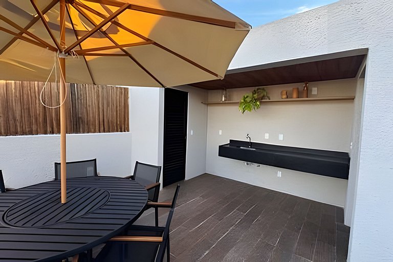 Apartamento Dúplex con Acceso a la Playa para 6 Pe