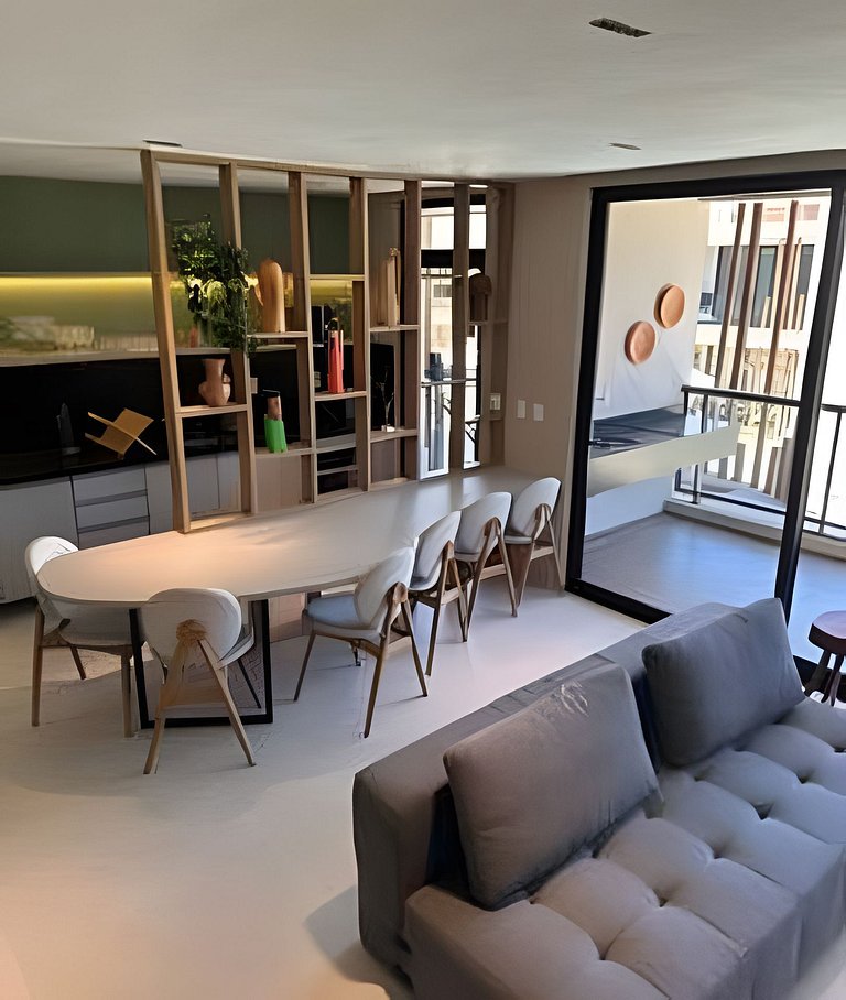 Apartamento con jacuzzi y acceso a la playa para 6