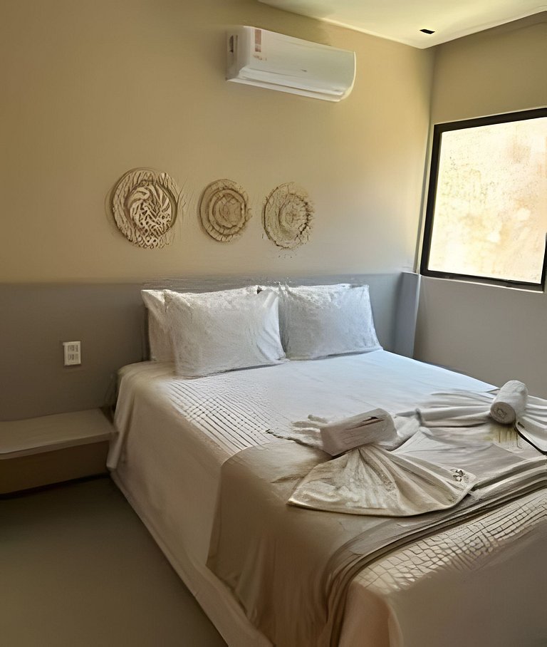 Apartamento con jacuzzi y acceso a la playa para 6 personas