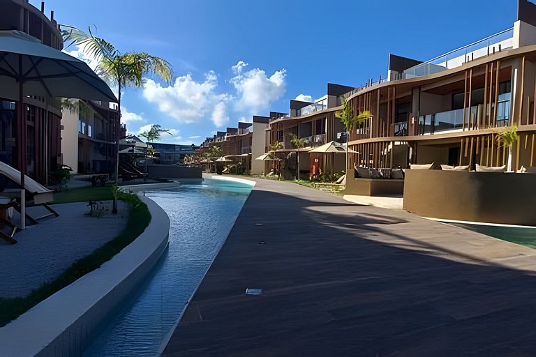 Apartamento con jacuzzi y acceso a la playa para 6 personas