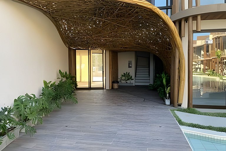 Apartamento con jacuzzi y acceso a la playa para 6