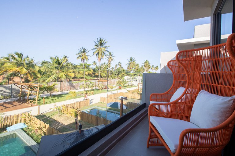 Oka Milagres Cond. Beira Mar House With Balcony by MME