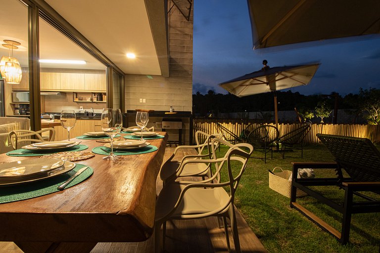 Oka Milagres Cond. Beira Mar House With Balcony by MME