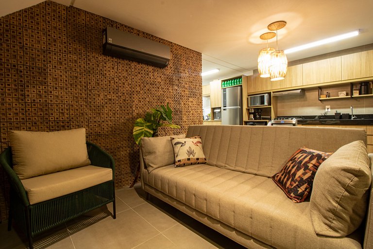 Oka Milagres Cond. Beira Mar House With Balcony