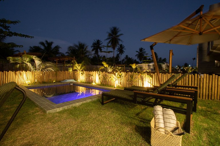 Oka Milagres Cond. Beira Mar House With Balcony