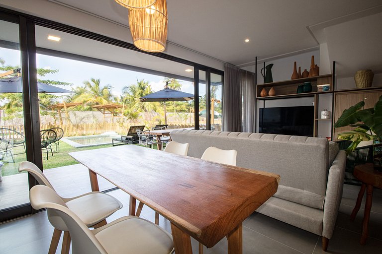 Oka Milagres Cond. Beira Mar House With Balcony by MME